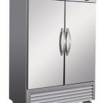 Stainless Steel Commercial Refrigerator 2 Closed swinging doors 54